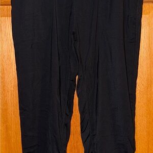 Black Stretch Joggers